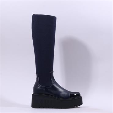 Marco Moreo Vale Stretch Knee High - Dark Navy